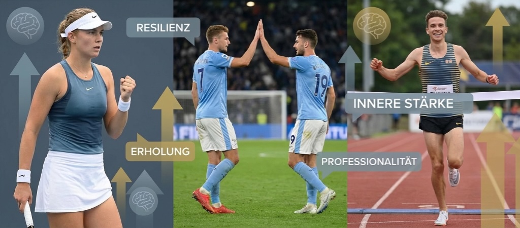 Athlet überwindet Herausforderung